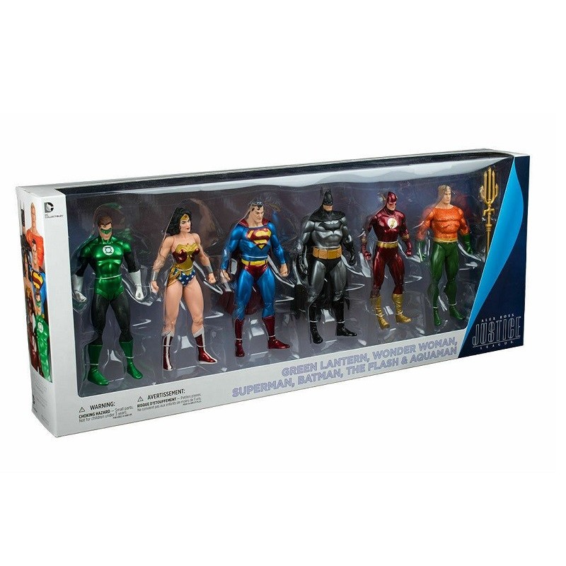 Dc Collectibles - Justice League Alex Ross Pack 6 figure
