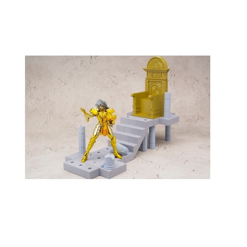 Saint Seiya Bandai DD Panoramation Gemini Gemelli figure e tempio