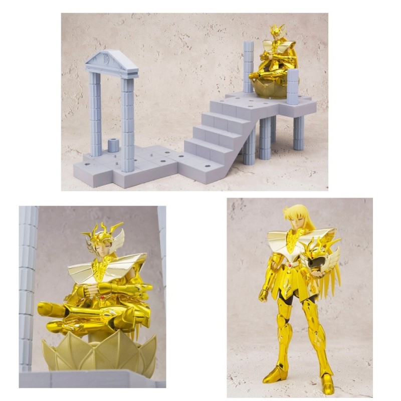Saint Seiya Bandai DD Panoramation Virgo Vergine figure e tempio