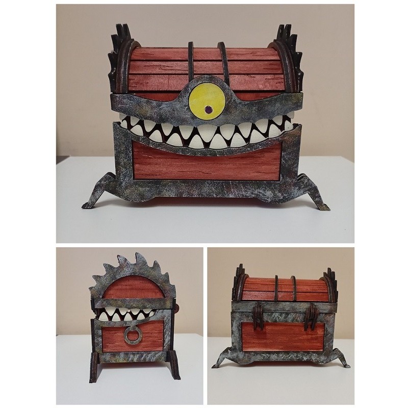 Mimic scatola porta dadi e oggetti