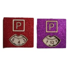 Disco orario in legno personalizzato Kiss