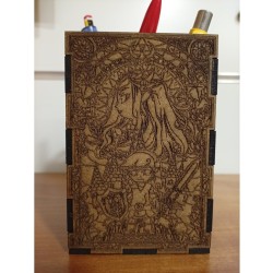 Portapenne in legno personalizzato Zelda
