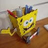 Portapenne in legno Spongebob con cassettino