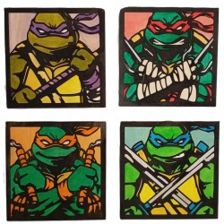 Quadri in legno Tartarughe Ninja