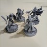 Basette per miniature decorate pietra o pavimento 32 mm